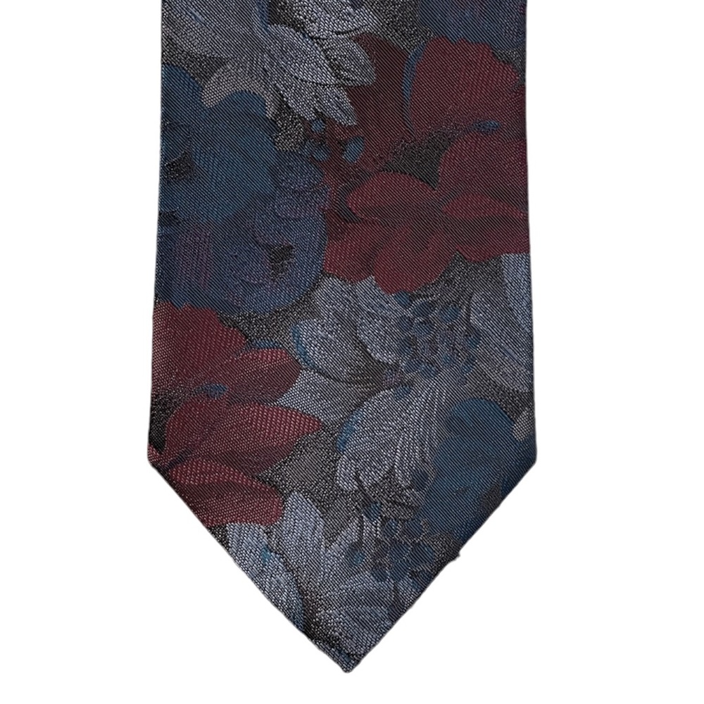 ETIENNE AIGNER FLORAL SILK BLEND TIE